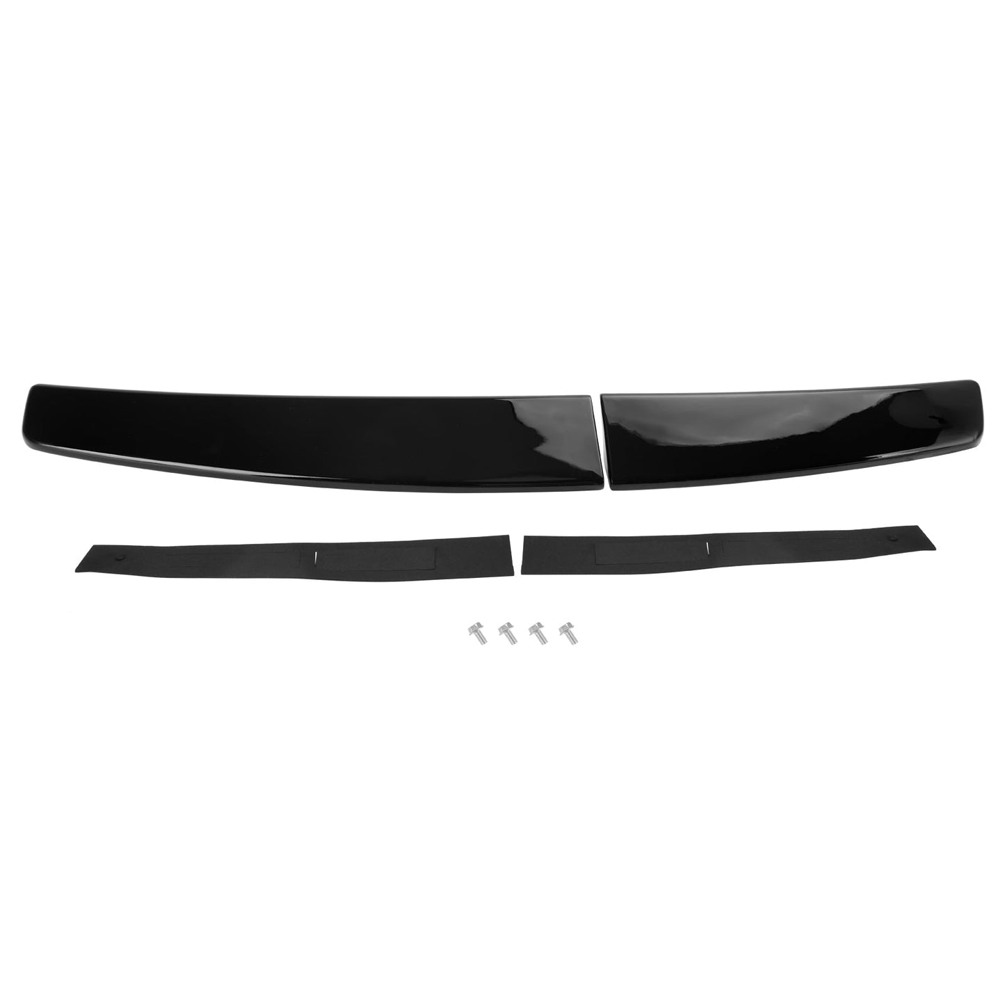 Gloss Black Rear Twin Barn Door Trunk Spoiler for VW Caddy Maxi (2005-2018)
