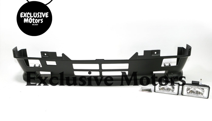 M-Tech 1 Front Bumper w/ Fog Lights for BMW E30 1982-1994