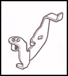 Throttle Lever for Dellorto DRLA Carburetors