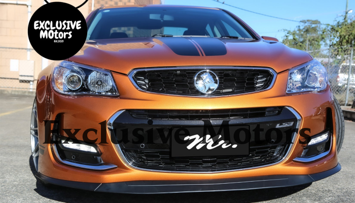 Front Lip Splitter for Holden Commodore VF S/SS/SV6 2015-2017
