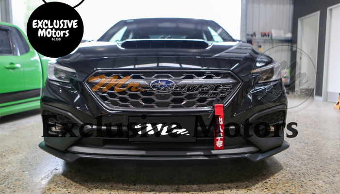 Front Bumper Lip Splitter for Subaru Impreza WRX Sedan 2022-2024