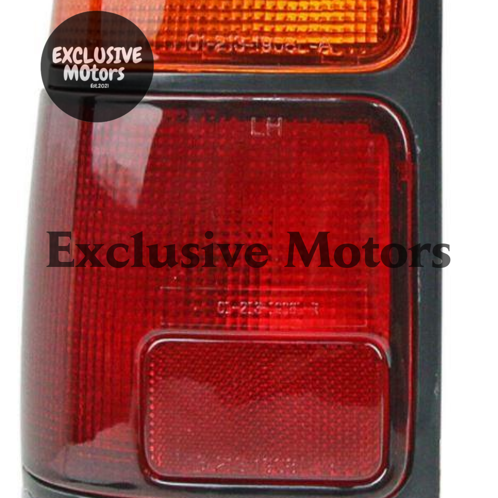 Left-Hand Tail light Black Edge for Holden Rodeo (1989-1996)