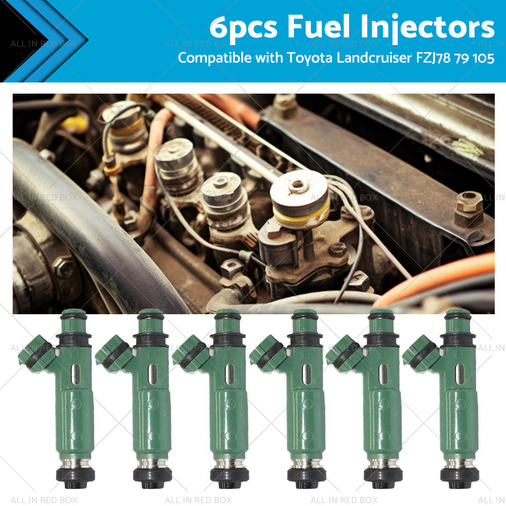 Fuel Injector Set 4.5L for Toyota Land Cruiser FZJ78/79/80/105 1990-2007