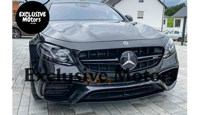 AMG S Grille for Mercedes E-Class W213 Black 2016-2020