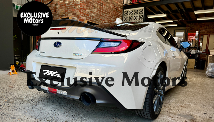 TRD Spoiler Wing Black for Toyota GR86/Subaru BRZ 2022-2024