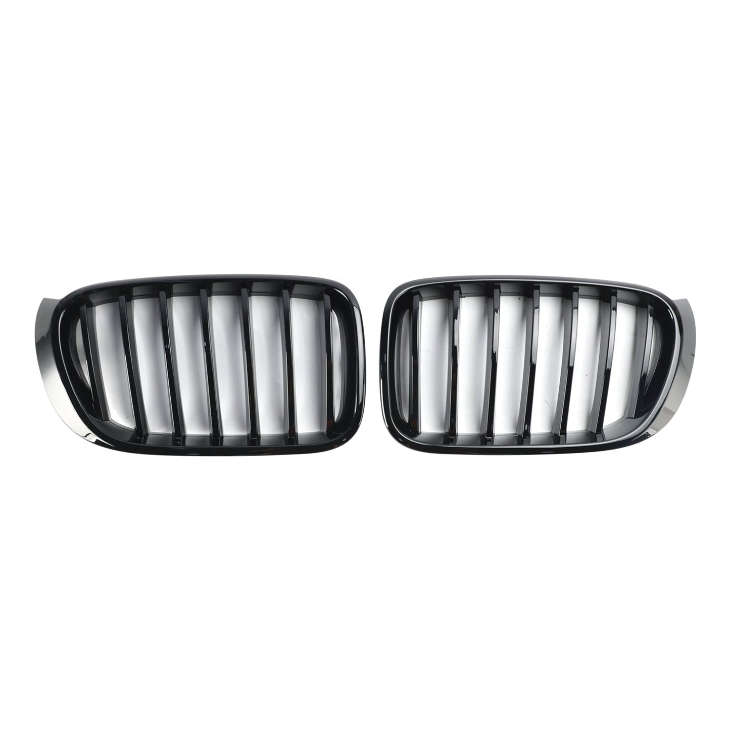 Gloss Black Kidney Grille for BMW X3 X4 F25 F26 (2014-2017)