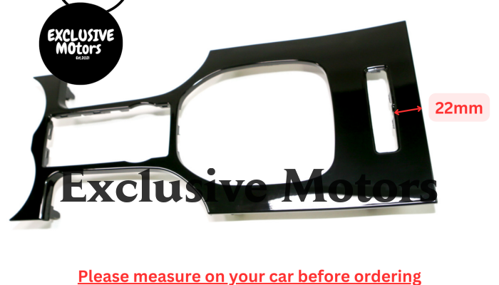 Black Gear Shifter Surround for Holden VE Series 1 Manual 2006-2013