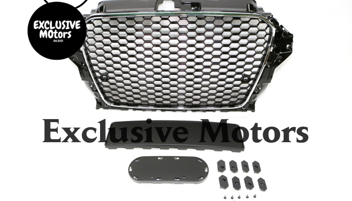 RS3 Honeycomb Front Grille for Audi A3 8V 2013-2016