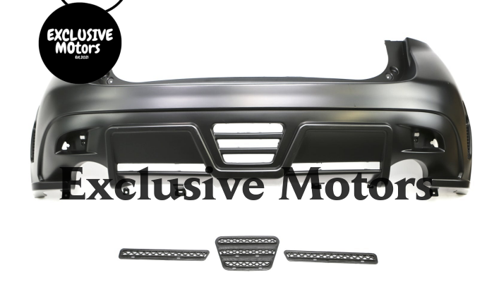 Rear Bumper for Mazda 3 Hatch 2013-2016 Plastic