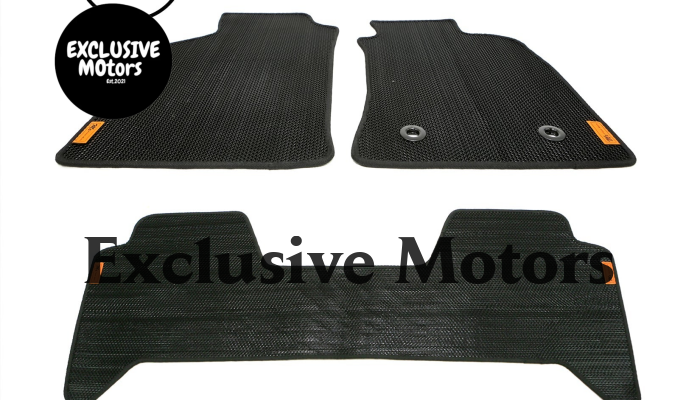 All-Weather Floor Mats Set for Toyota Hilux 3M 2011-2015