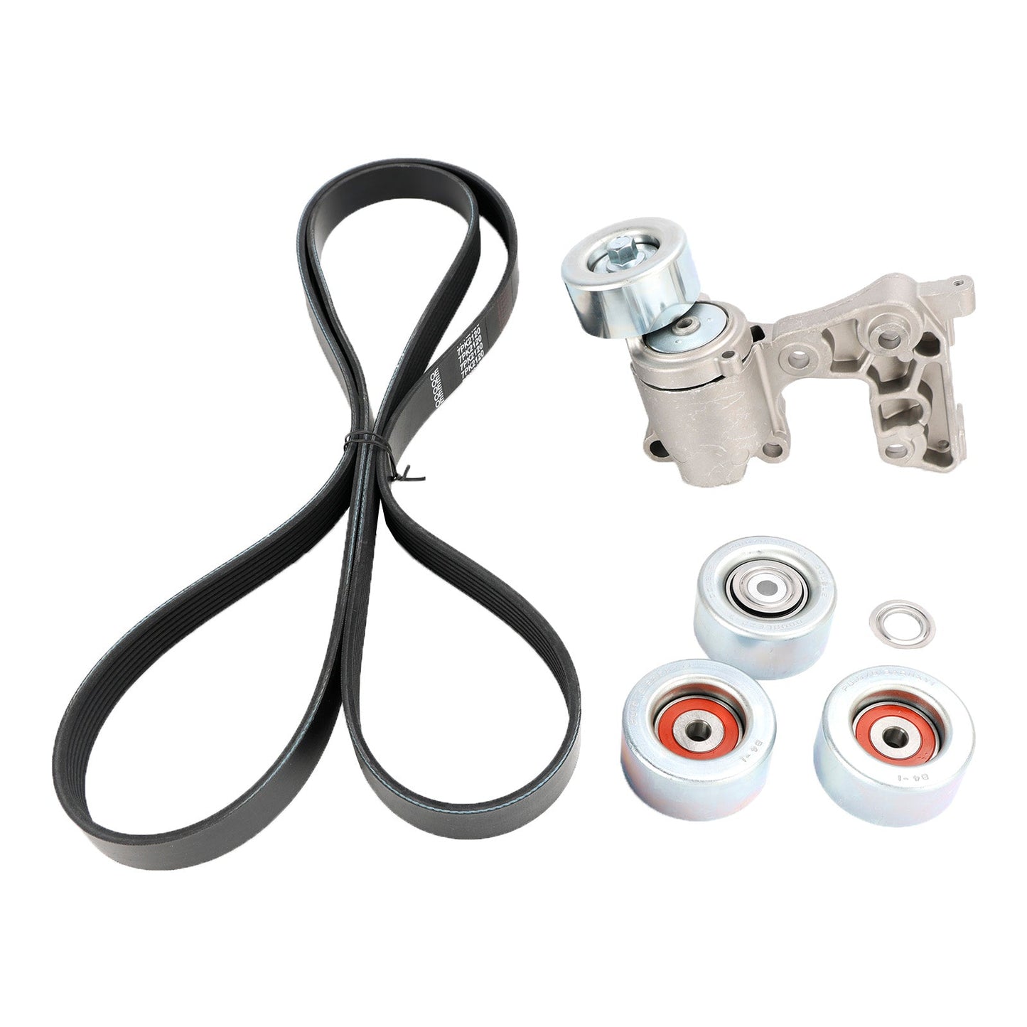Drive Belt Tensioner & Idler Pulley Kit for Toyota Tundra V6 4.0L (2005-2012)