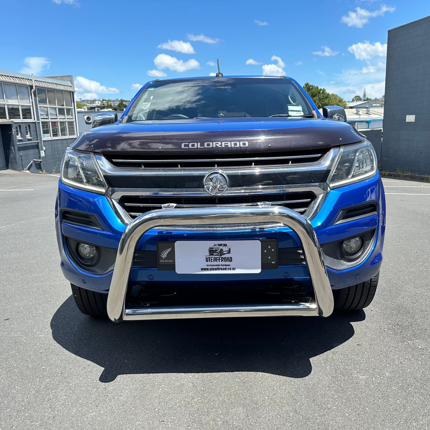 Nudge Bar Chrome for Holden Colorado (2012-2021)