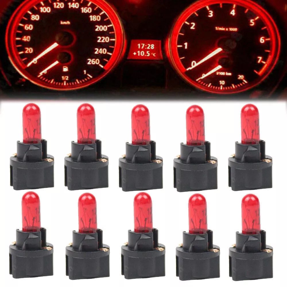 Red LED Dash Cluster Light Kit for Toyota Hilux (1997-2005)
