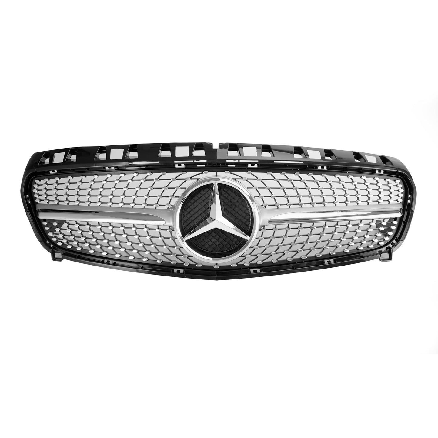Front Grille Black/Chrome for Mercedes A-Class W176 2013-2015