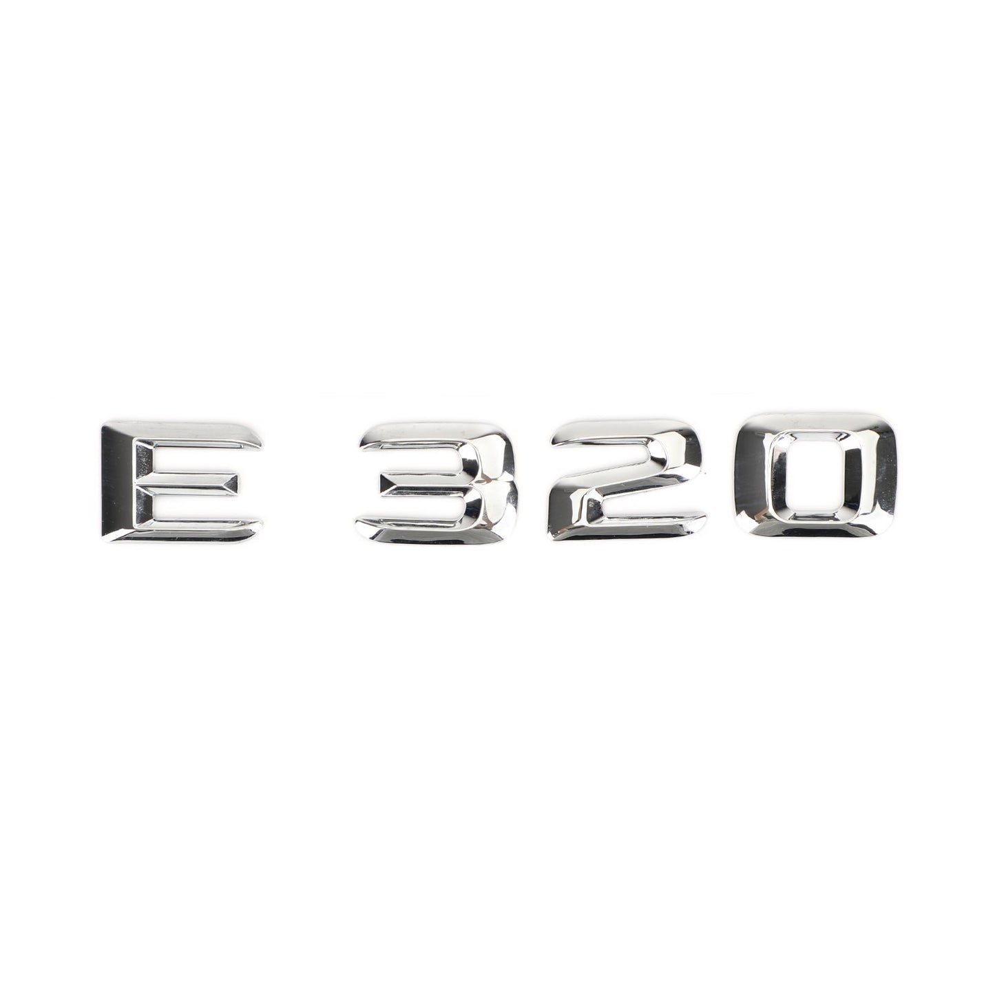 Trunk Emblem Decal for Mercedes E320 Chrome (1996-2003)