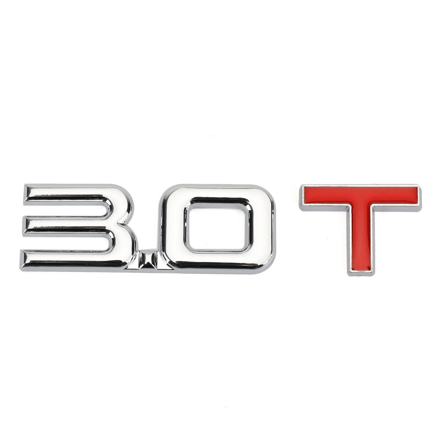 3.0T Metal Emblem Badge for Audi A3 A4 A7 Q3 TT 00-23