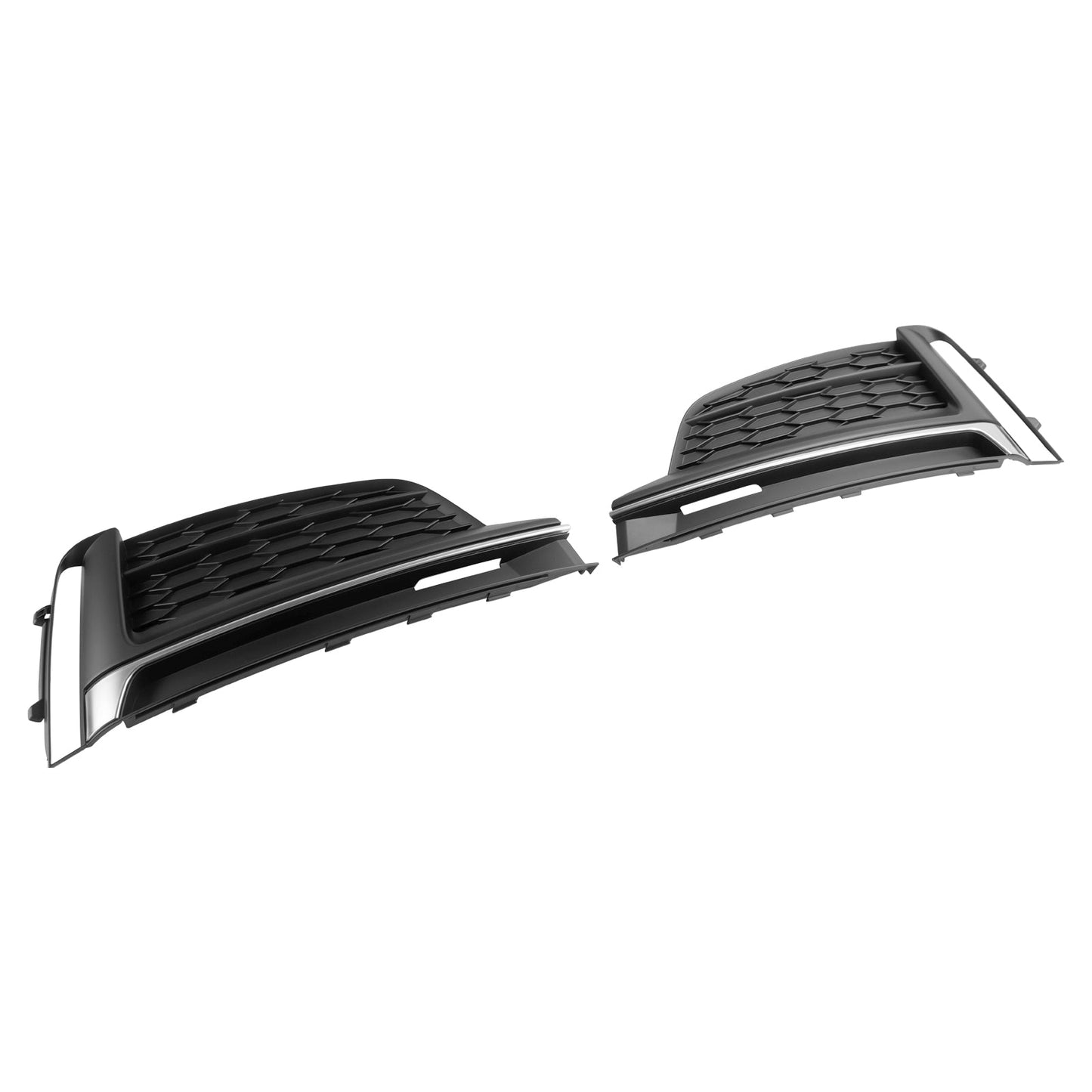 Front Bumper Fog Light Grille Trim for Audi A5 S-Line S5 (2018-2019)