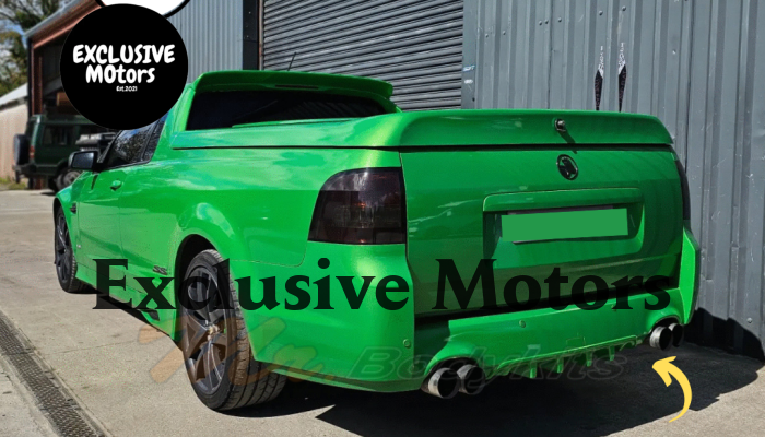 Rear Bumper Diffuser for Holden Commodore Ute SS/SSV/SV6 VE, VF 2006-2017