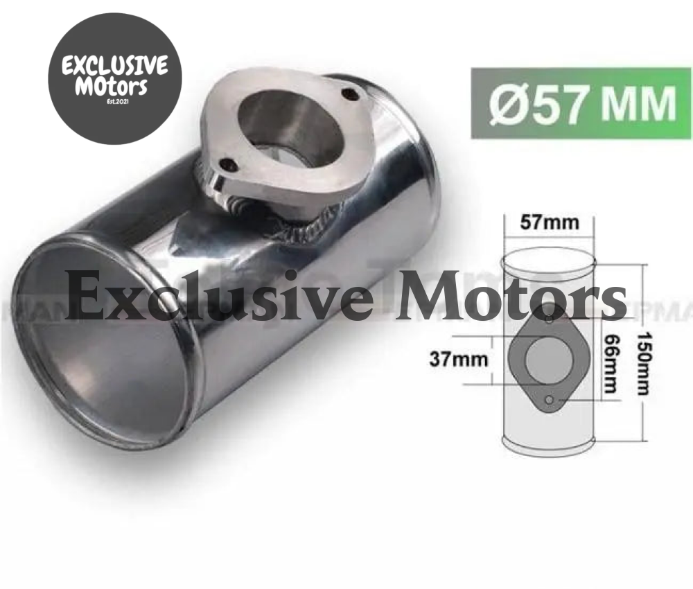 57MM 2.25" BOV BLOW OFF VALVE FLANGE T MOUNTING PIPE TK-BOV02FP57 - Tokyo Tom's