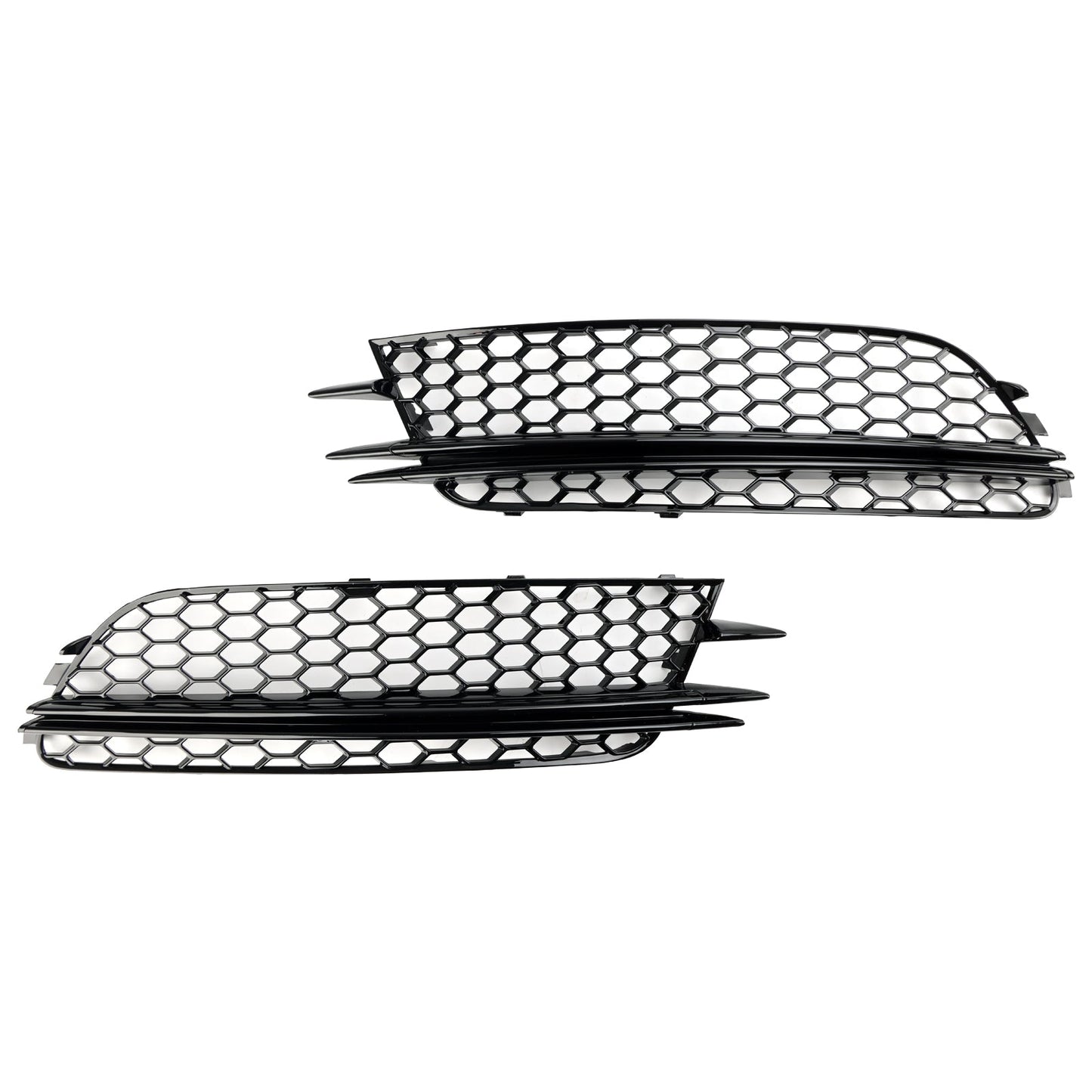 Front Fog Light Cover Bezel Grille for Audi A6 4G C7 (2012-2015)