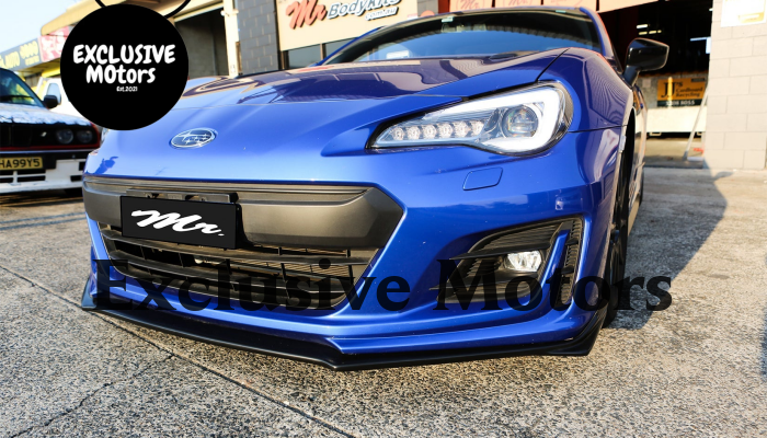 STi Front Bumper Lip Spoiler for Subaru BRZ 2017-2021