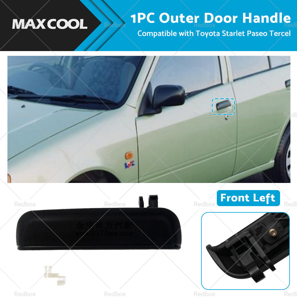 Front Left Outer Door Handle for Toyota Starlet EP91 1996-1999