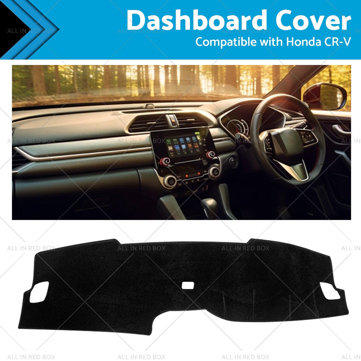 Dash Mat Carpet for Honda CR-V 2023