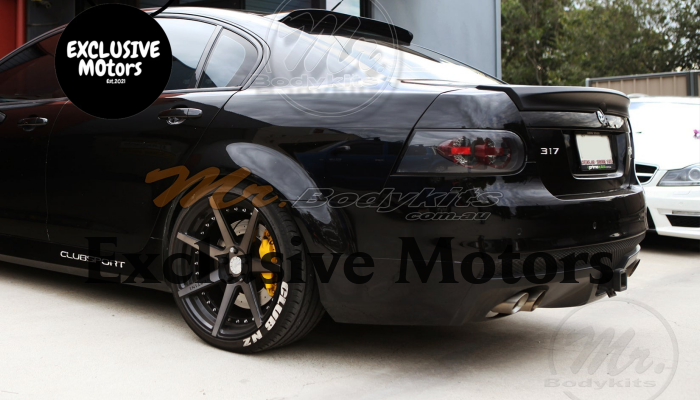 VE Boot Spoiler for Holden Calais/Berlina Sedan 2006-2013 Black