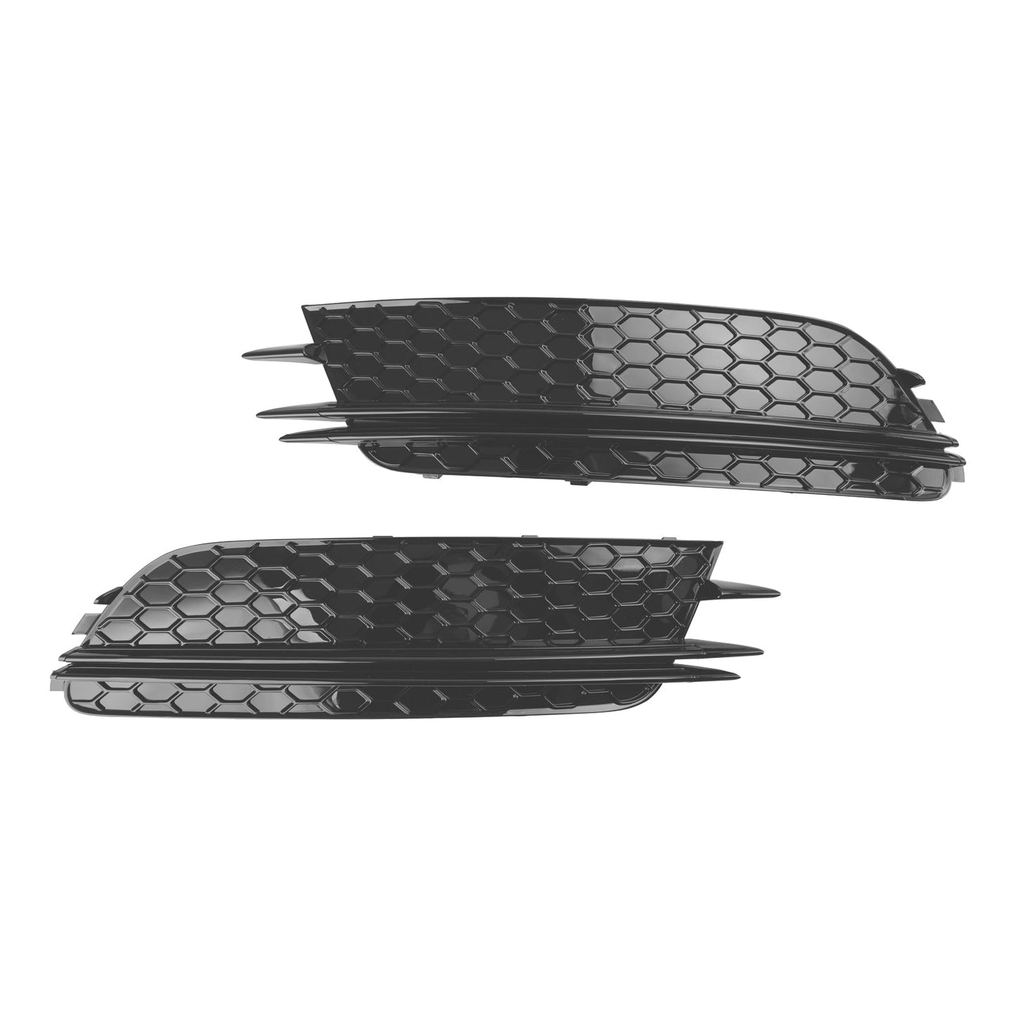 Front Fog Light Cover Grille for Audi A6 4G C7 (2012-2015)