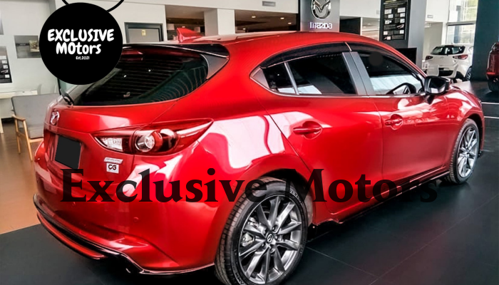 OE Roof Spoiler for Mazda 3 Hatchback 2014-2018