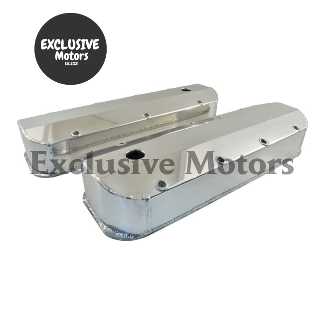 Fabricated Aluminum Valve Covers for Chevy BB 396/427/454 (1965-1974)