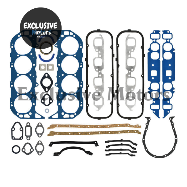 Big Block Engine Gasket Set for Chevy BBC 396/427/454 Oval Port (1965-1990)