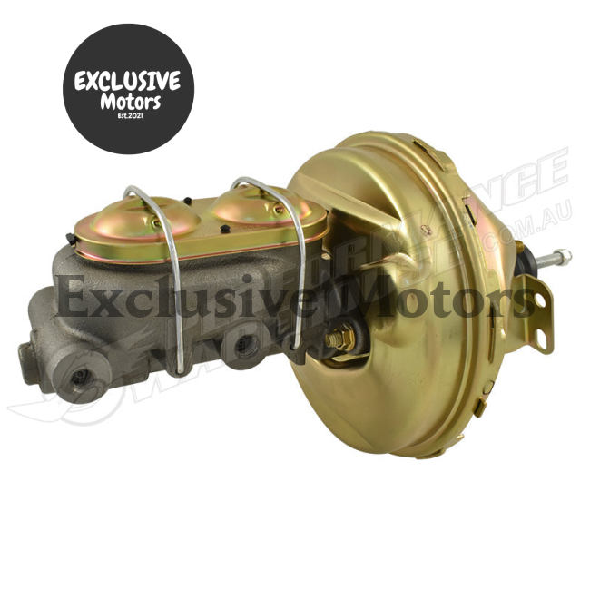 1-1/8" Bore Master Cylinder & 9" Brake Booster for GM (1964-1974)