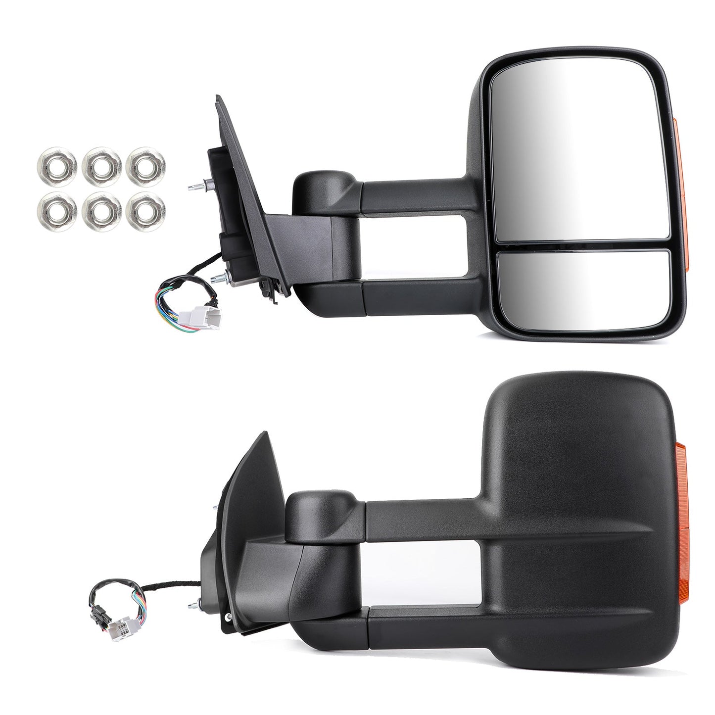 Extendable Towing Mirrors for Ford Ranger MK PX XL XLT XLS Wildtrak 12-23