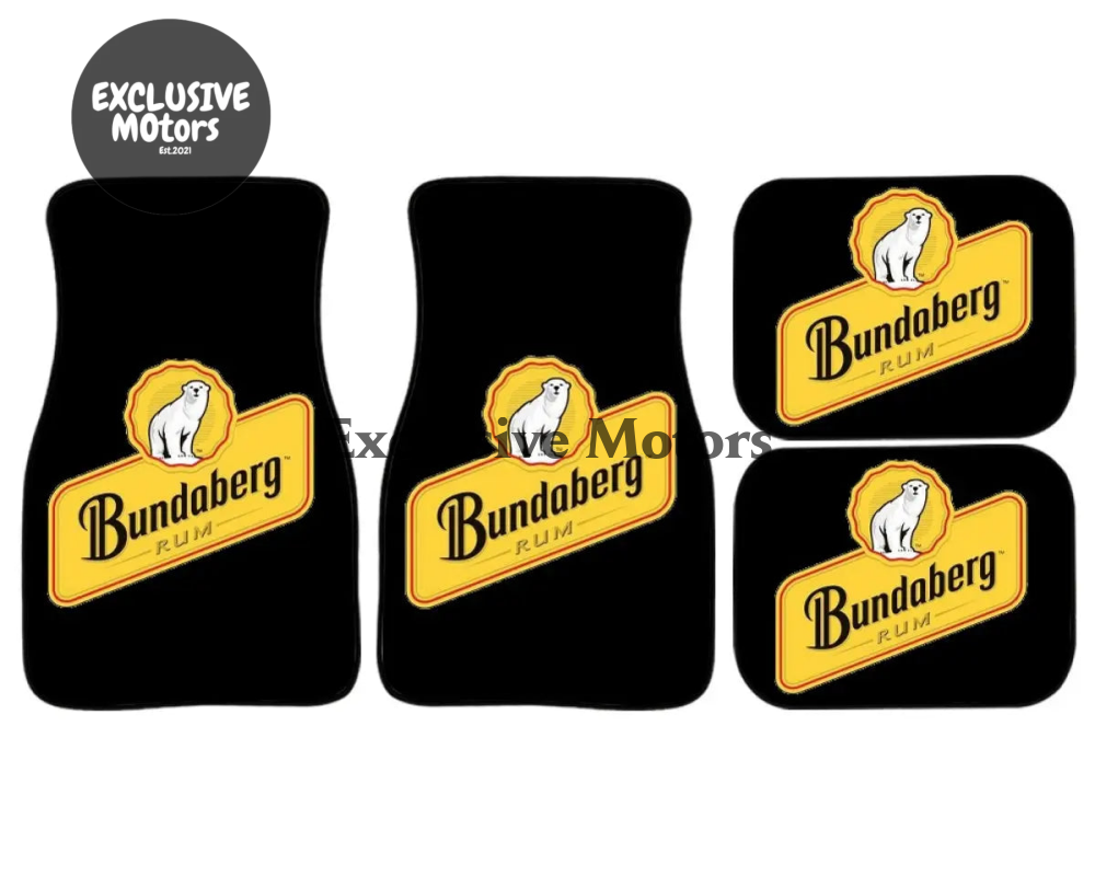 Custom Bundaberg Rum Floor Mats