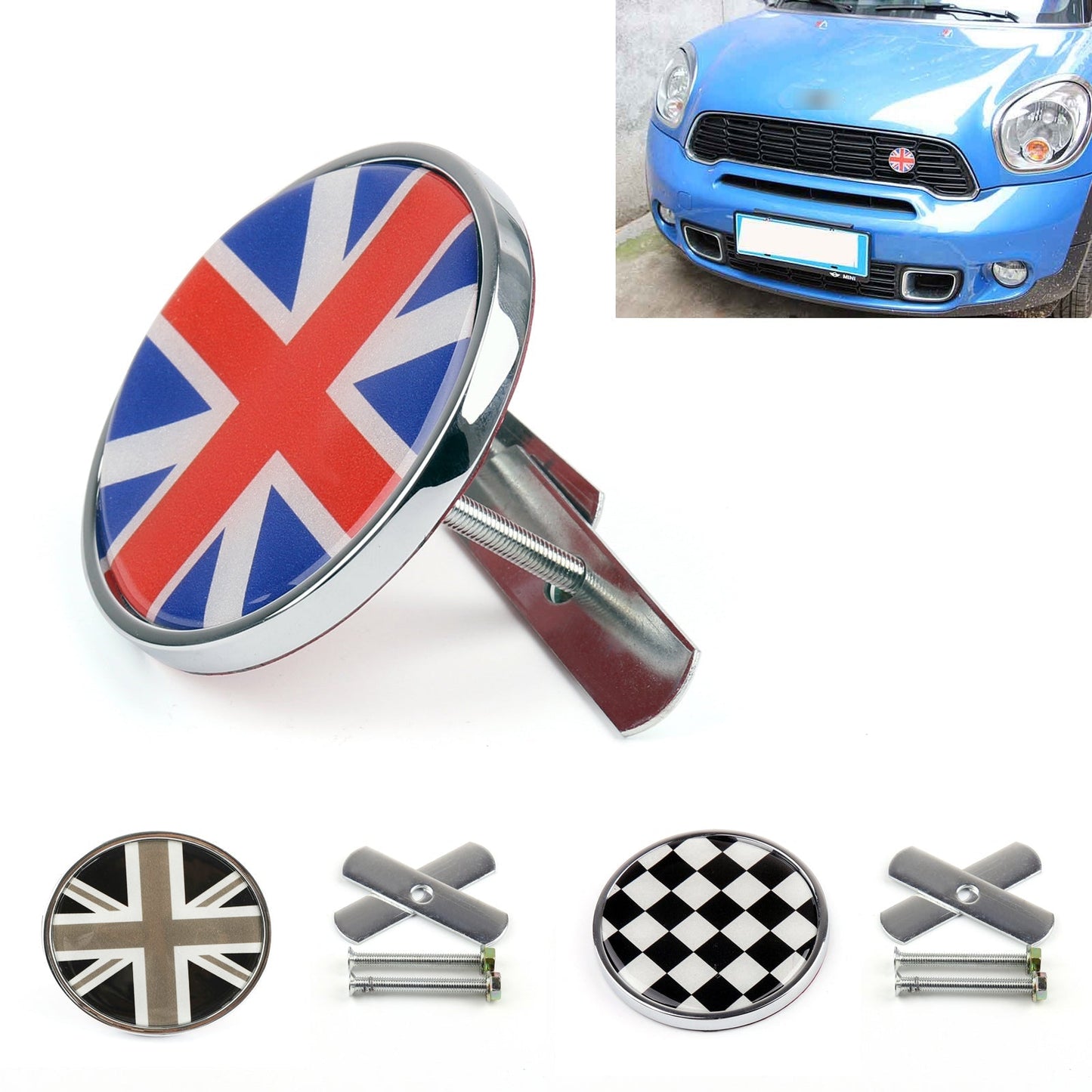 Front Grill Badge Holder for MINI Cooper R50-R60 (2001-2016)
