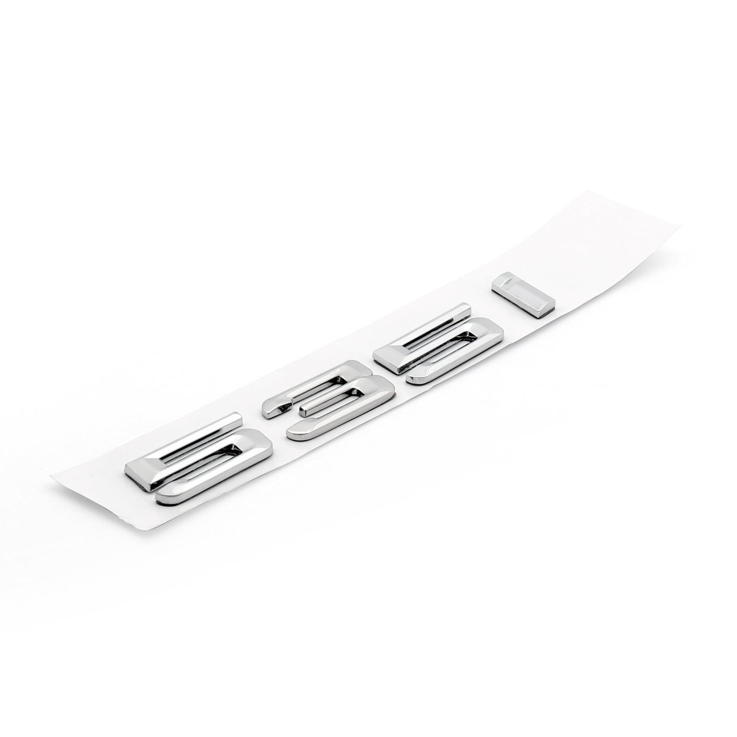 Rear Badge Emblem 535i for BMW 5 Series (E28 E34 E39 F07 F10 F11) (1981-2016) Chrome