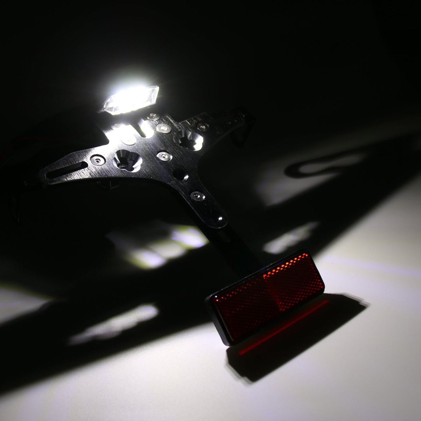 Fender Eliminator License Plate Mount Holder With LED For BMW S1000 RR 09-2015 Generic