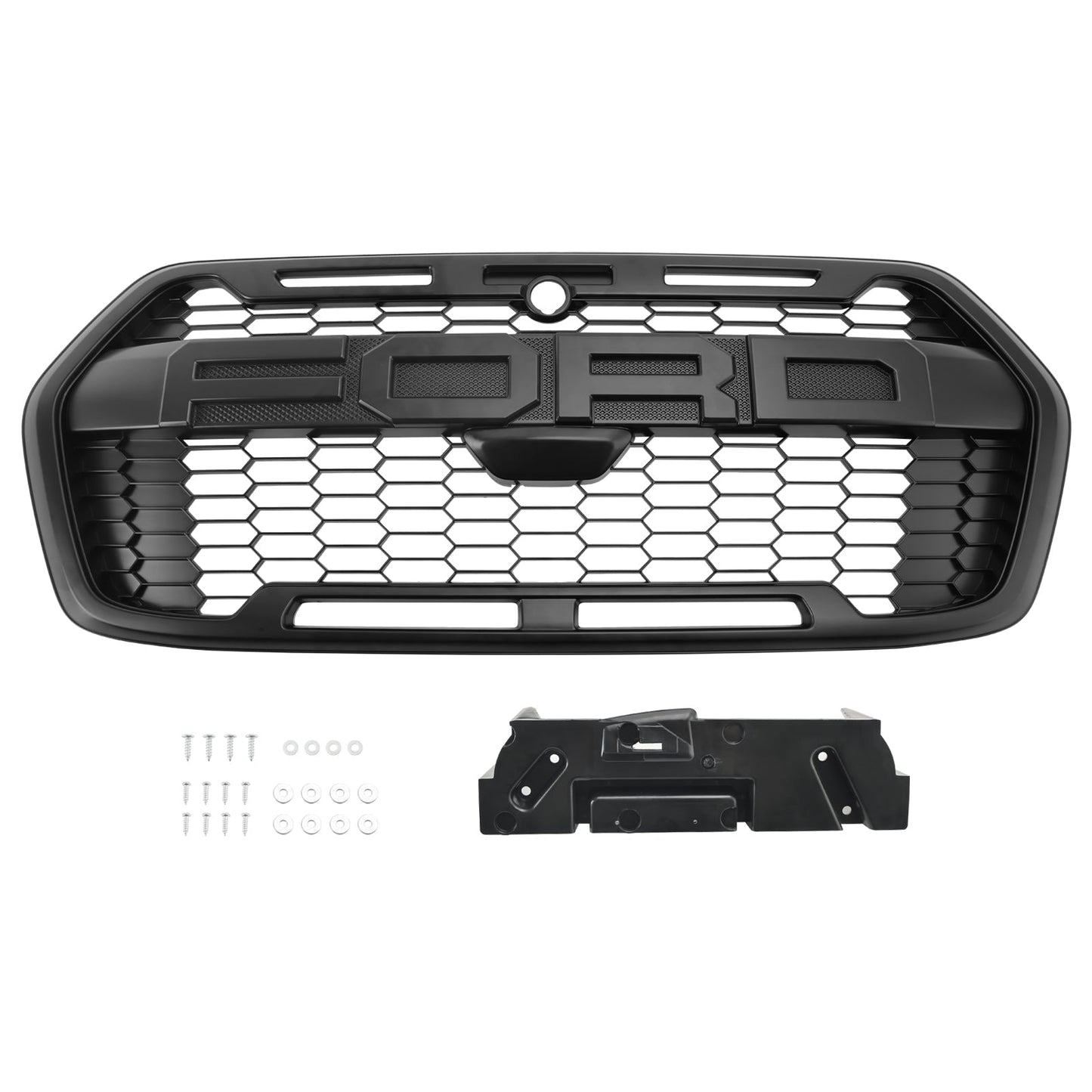 Raptor Style Front Bumper Grille for Ford Transit MK8 Trail (2019 - Onwards)
