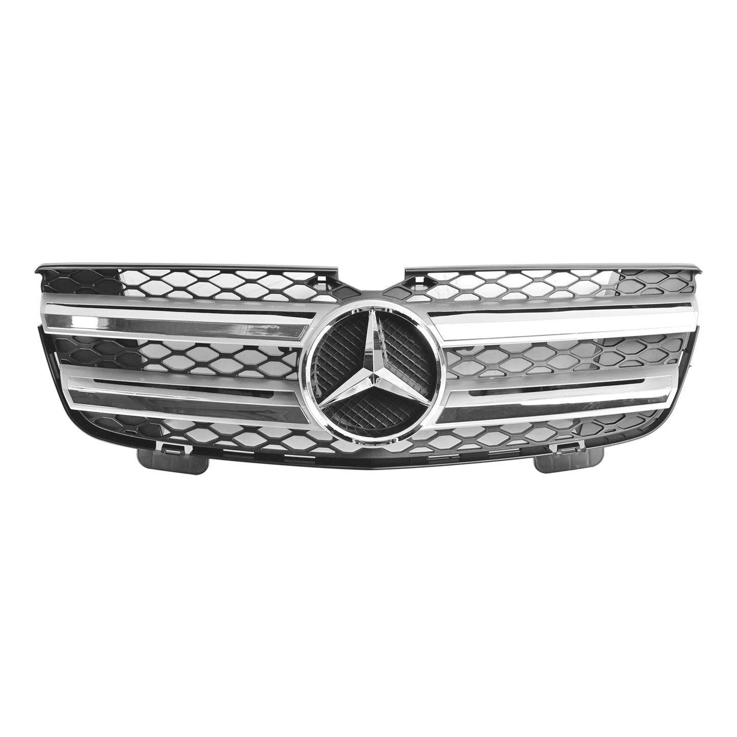 Front Bumper Grille Chrome for Mercedes GL-Class X164 GL450 07-09