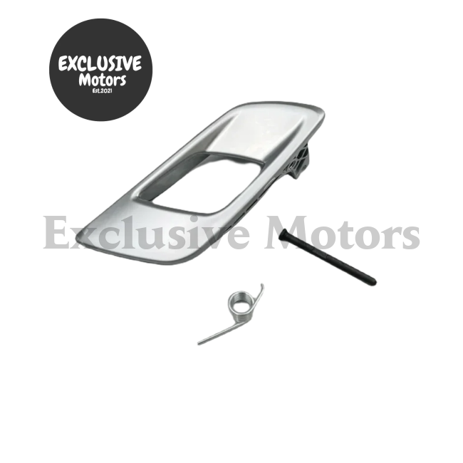 Silver Door Inner Handles (x2) for Ford Ranger & Mazda BT-50 (2012-2019)