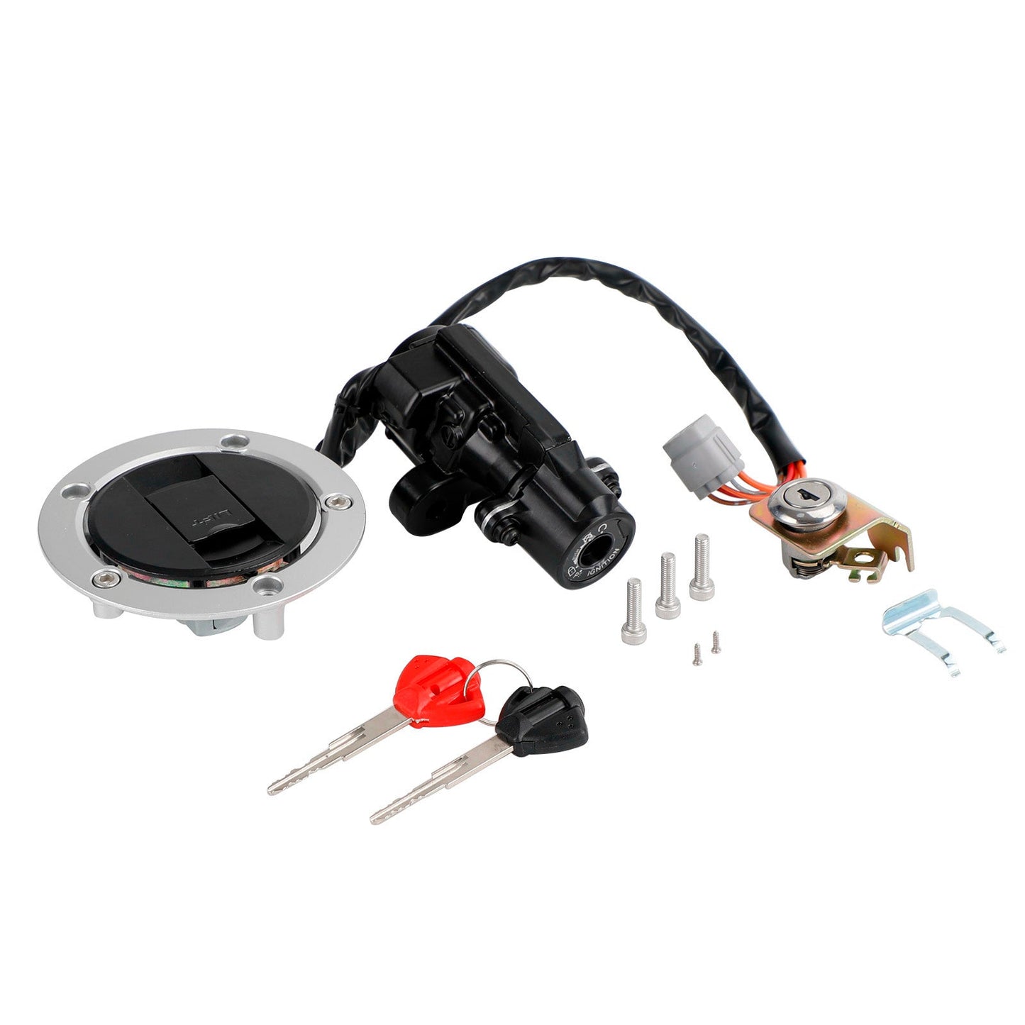 2007-2016 Suzuki GSXR GSX-R 1000 Ignition Lock Fuel Tank Cap And Seat Lock