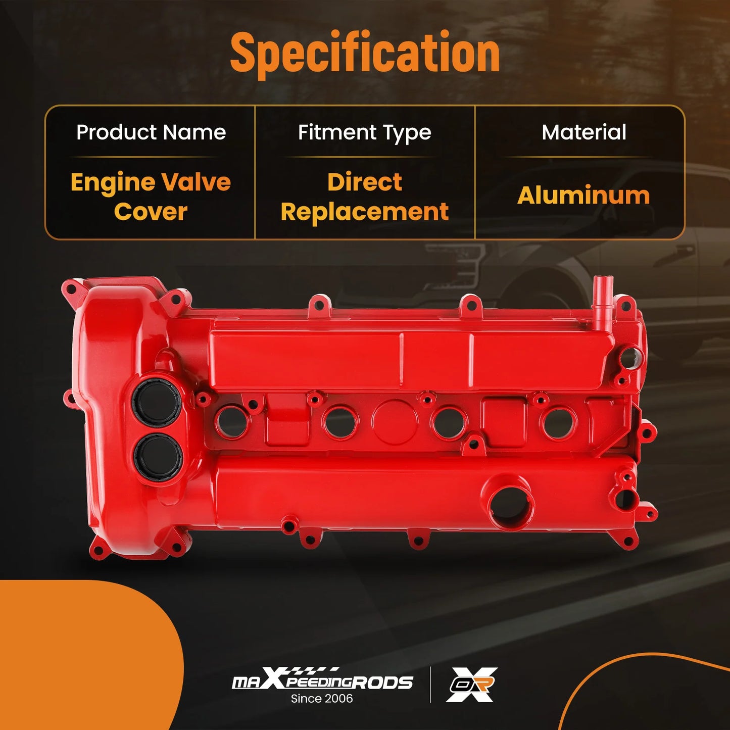 Upgraded Aluminum Valve Cover Set for Ford Focus 2.0L Naturally Aspirated 2012-2014 CM5Z6582E
