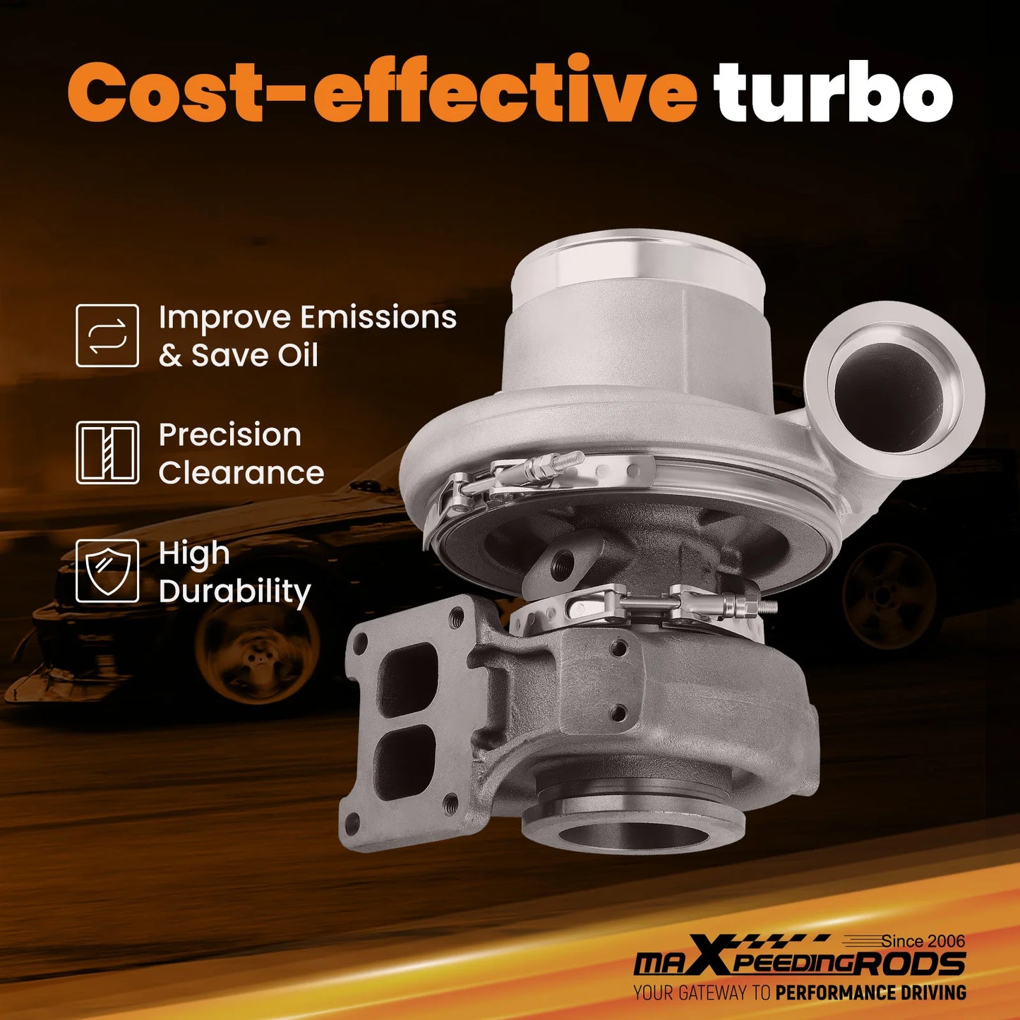 HX55 Turbocharger for Detroit Freightliner Daimler Chrysler DD15 Diesel Turbo 4720960699 4720961999 8873930005