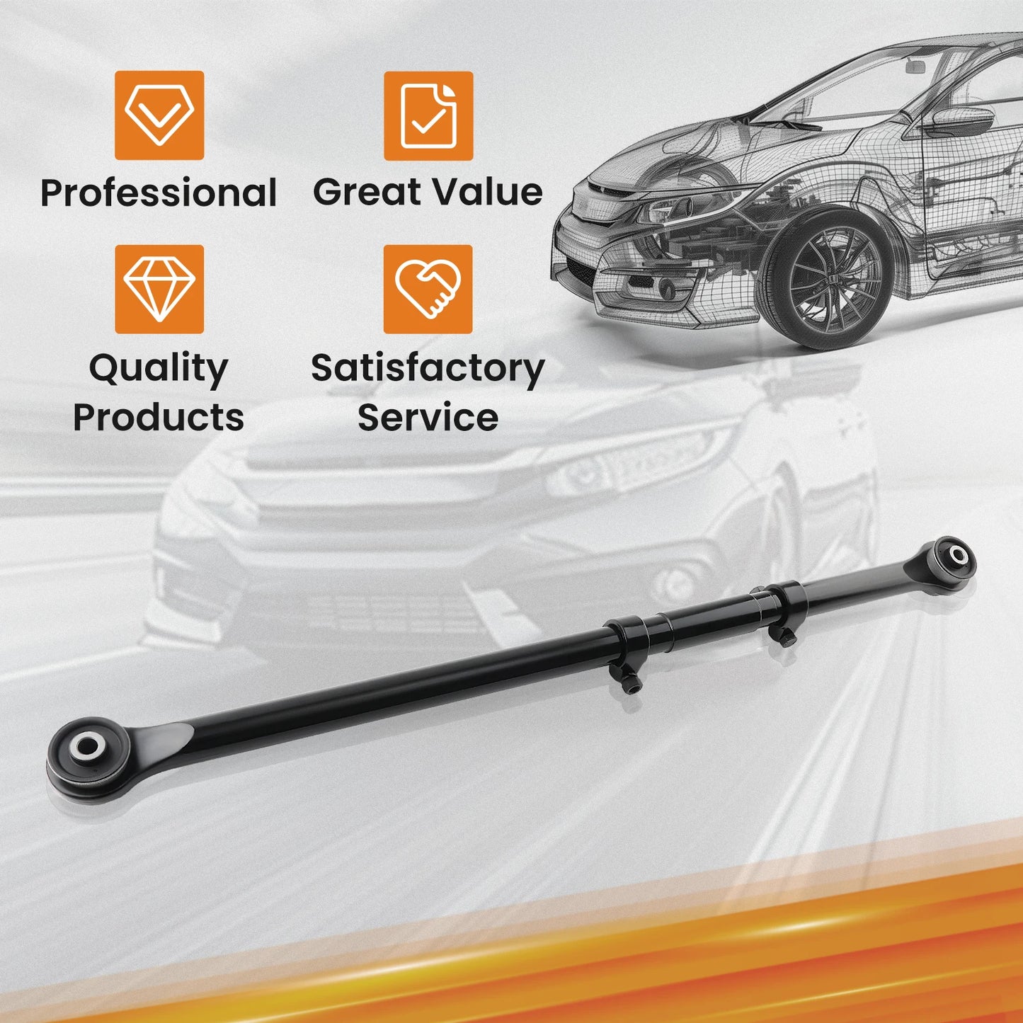 Rear adjustable track bar For 4WD Ram 2500 2014-2023