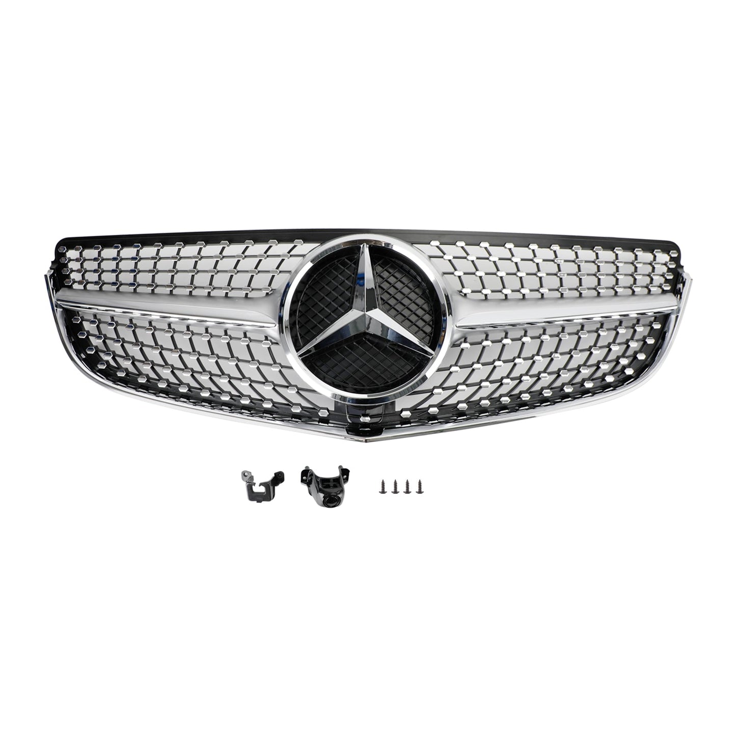 Front Bumper Grille Diamond for Mercedes E-Class W207 Coupe 14-17