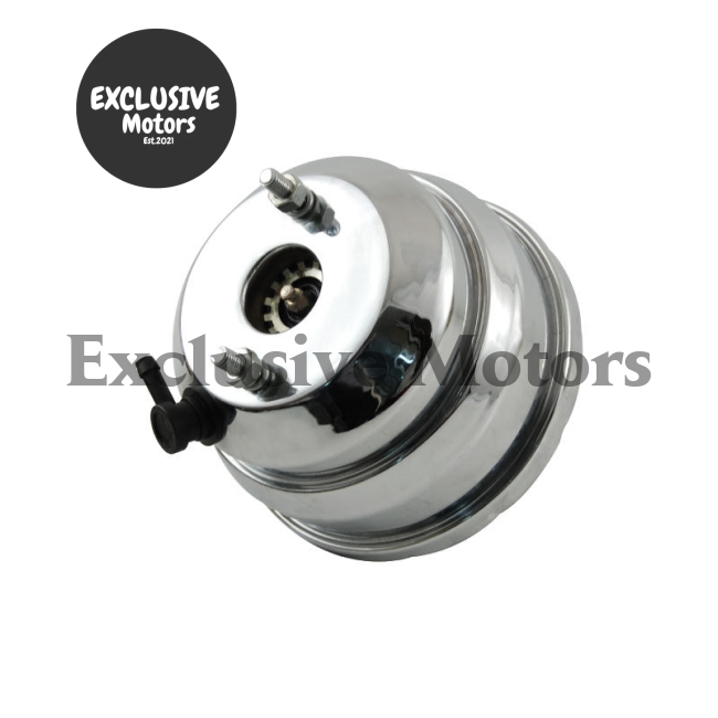 8" Chrome Dual Diaphragm Power Brake Booster for Street/Hot Rod (Universal)