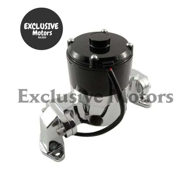 Electric Water Pump 35GPM Chrome for Small Block Chevy (1955-2003)