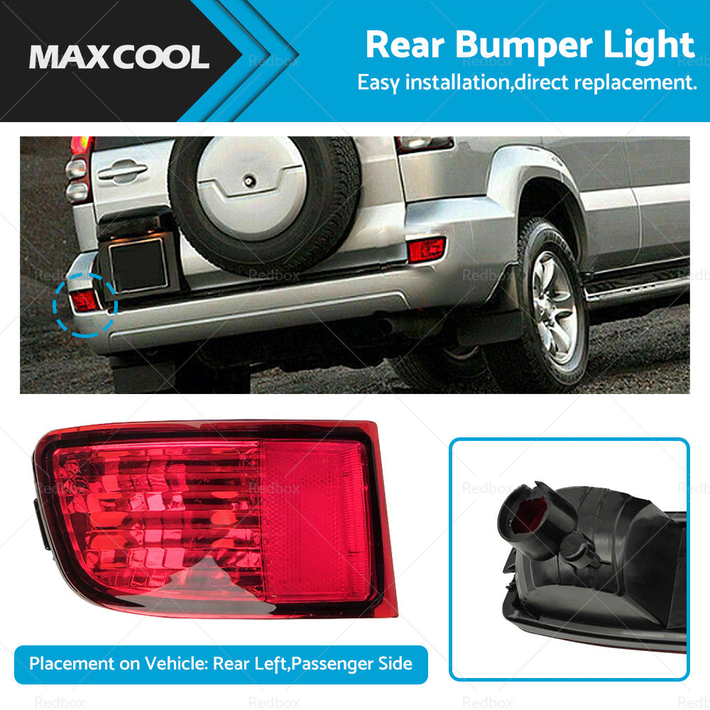 LH Rear Bumper Light Reflector for Toyota Prado J120 4Runner 2002-2005