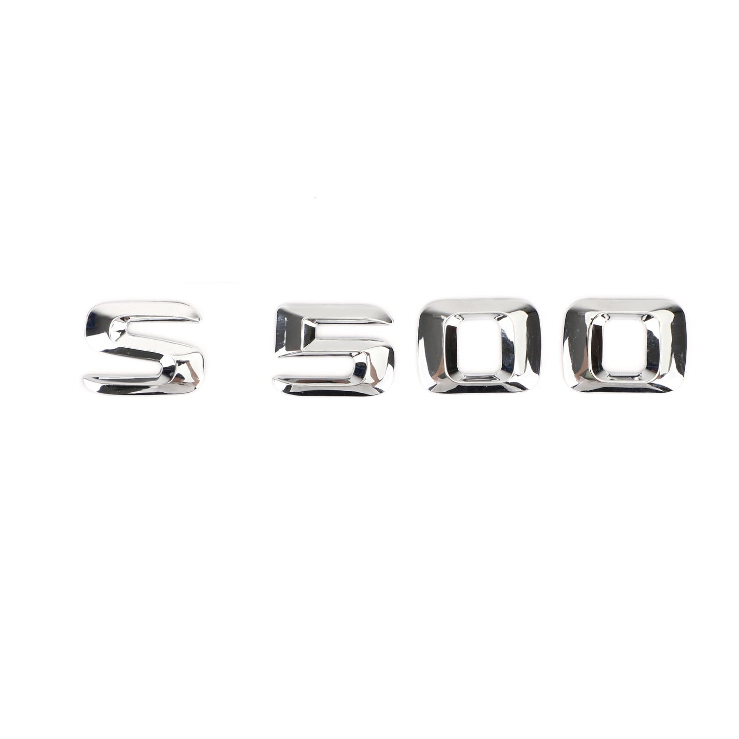 Trunk Emblem Decal for Mercedes S500 Chrome (1994-1999)
